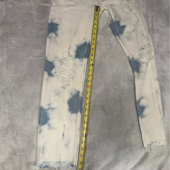 NWT Alexander Wang High Rise Straight Leg Cropped Denim Size 26 - Picture 7 of 13